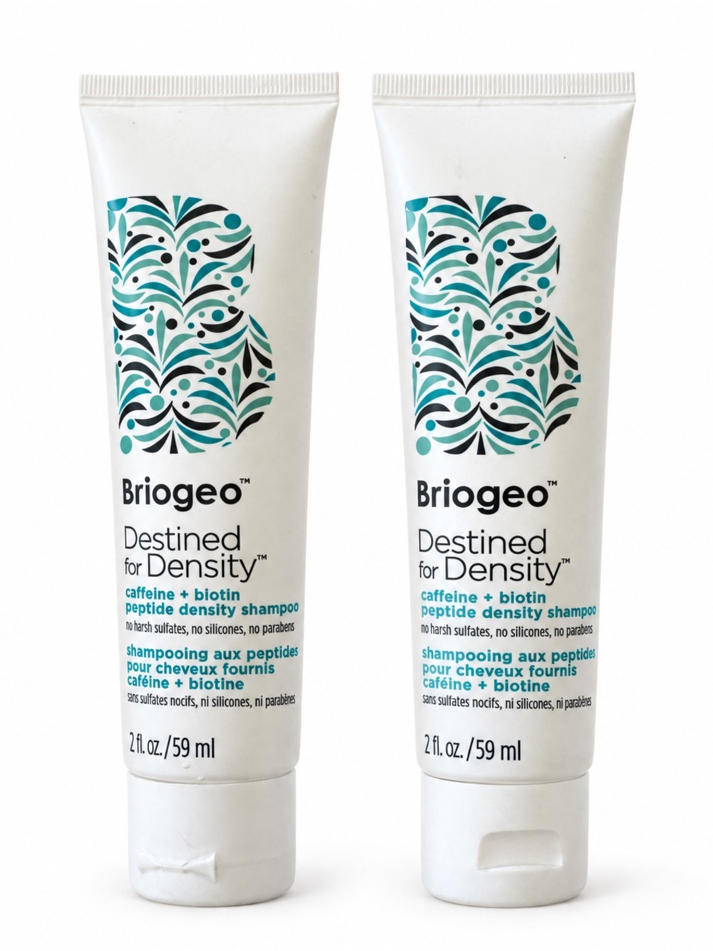 Briogeo Destined for Density™ Caffeine + Biotin Density Shampoo Mini Duo 60ml X2